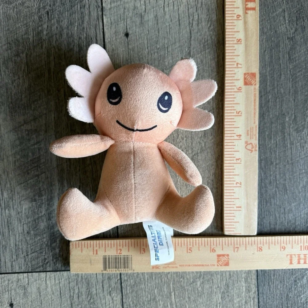 Axolotl Plush Salmon Pink Salamander Stuffed Animal Toy Ideal Toy Direct Cute 8